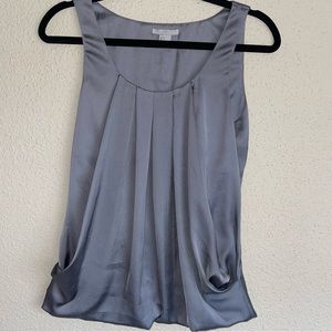 H&M | Tops | Hm Satiny Sleeveless Grey Blouse 4 / 34